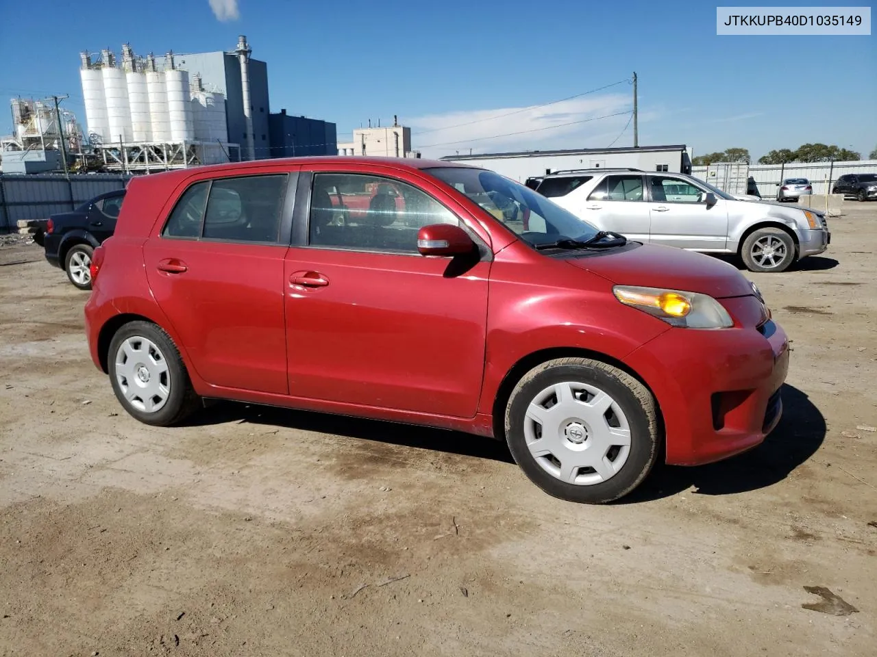 2013 Toyota Scion Xd VIN: JTKKUPB40D1035149 Lot: 74231094