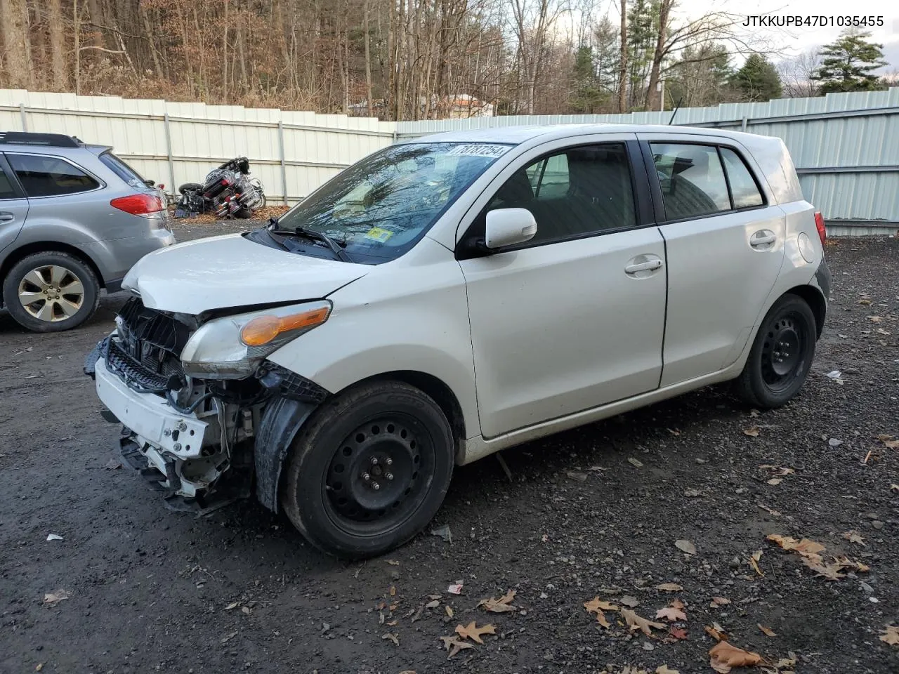 2013 Toyota Scion Xd VIN: JTKKUPB47D1035455 Lot: 78787254