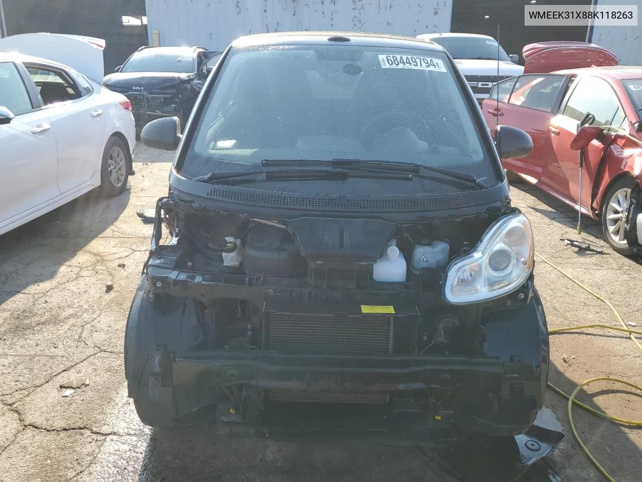 WMEEK31X88K118263 2008 Smart Fortwo Passion