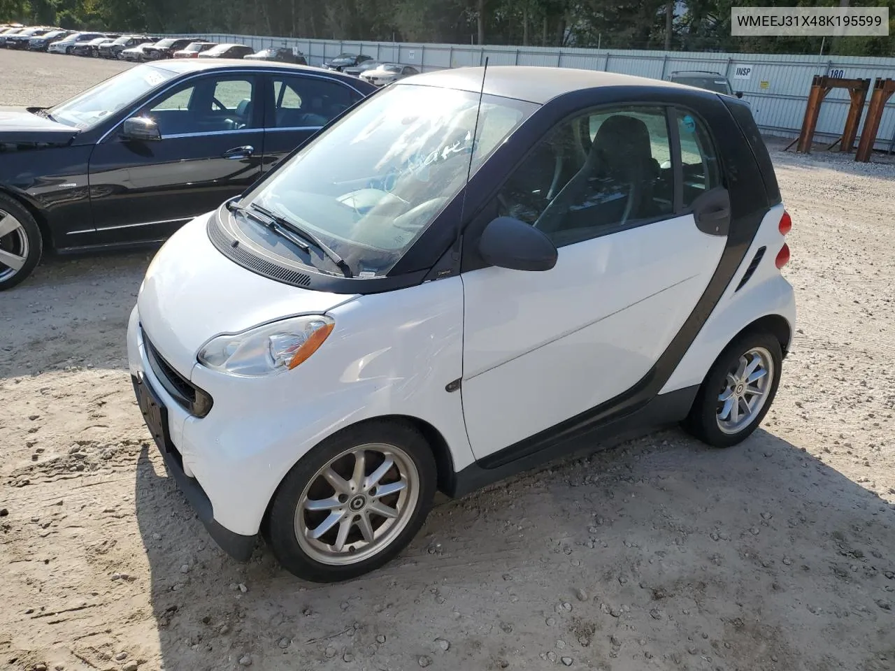 WMEEJ31X48K195599 2008 Smart Fortwo Pure