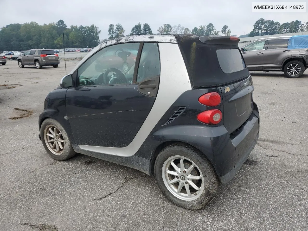 2008 Smart Fortwo Passion VIN: WMEEK31X68K148975 Lot: 73759904