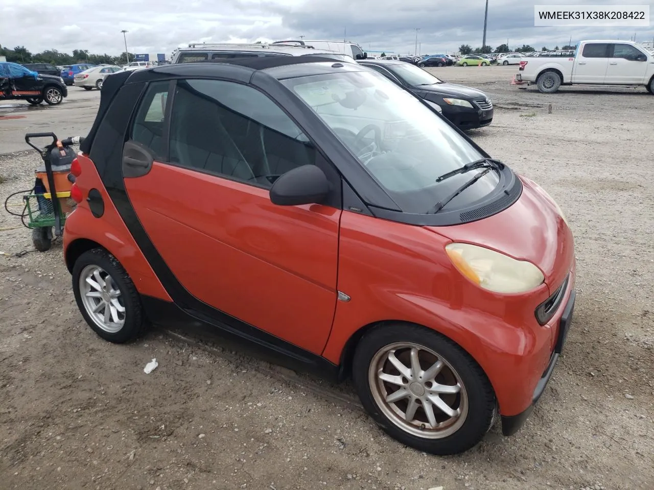 WMEEK31X38K208422 2008 Smart Fortwo Passion