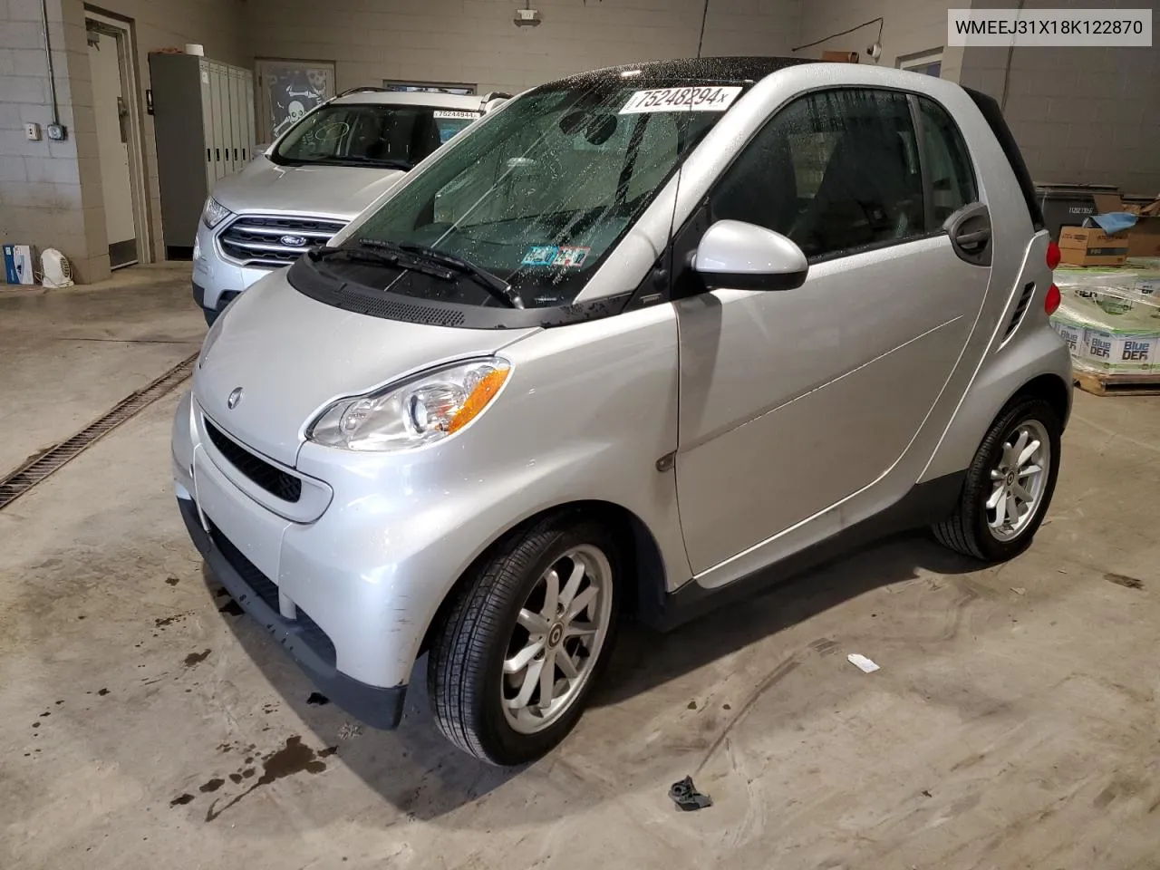 WMEEJ31X18K122870 2008 Smart Fortwo Pure