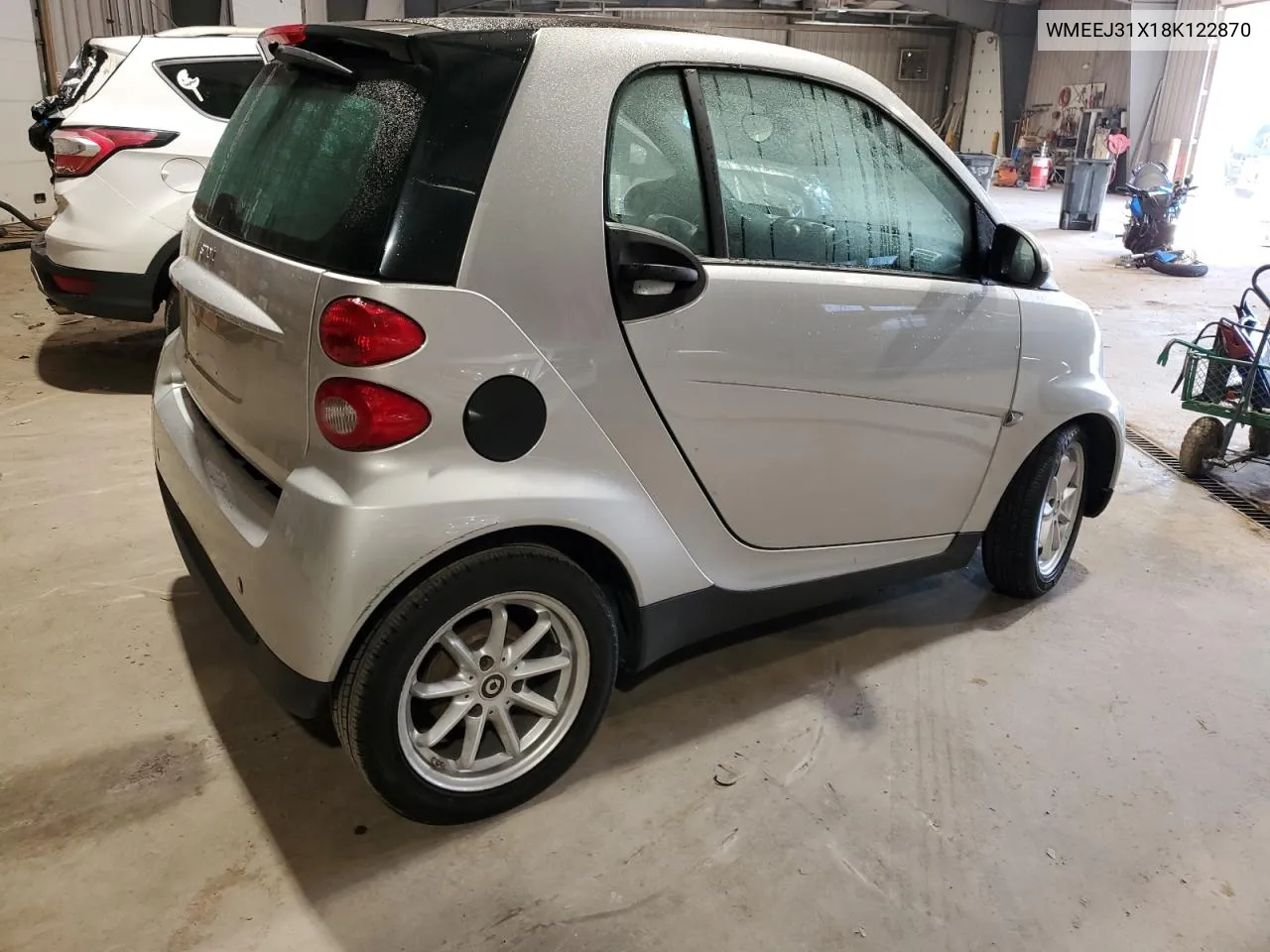 2008 Smart Fortwo Pure VIN: WMEEJ31X18K122870 Lot: 75248294