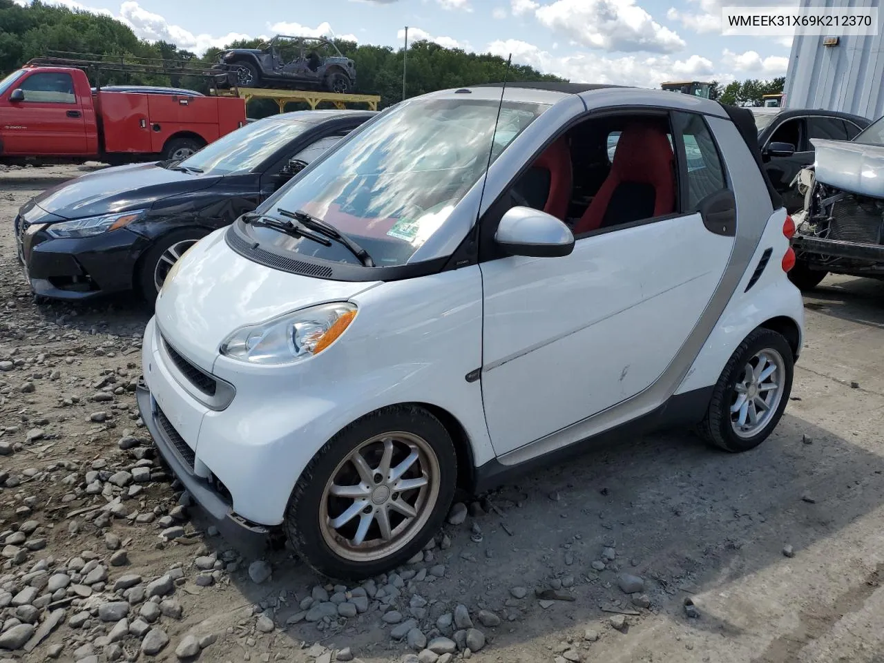 2009 Smart Fortwo Passion VIN: WMEEK31X69K212370 Lot: 67723684