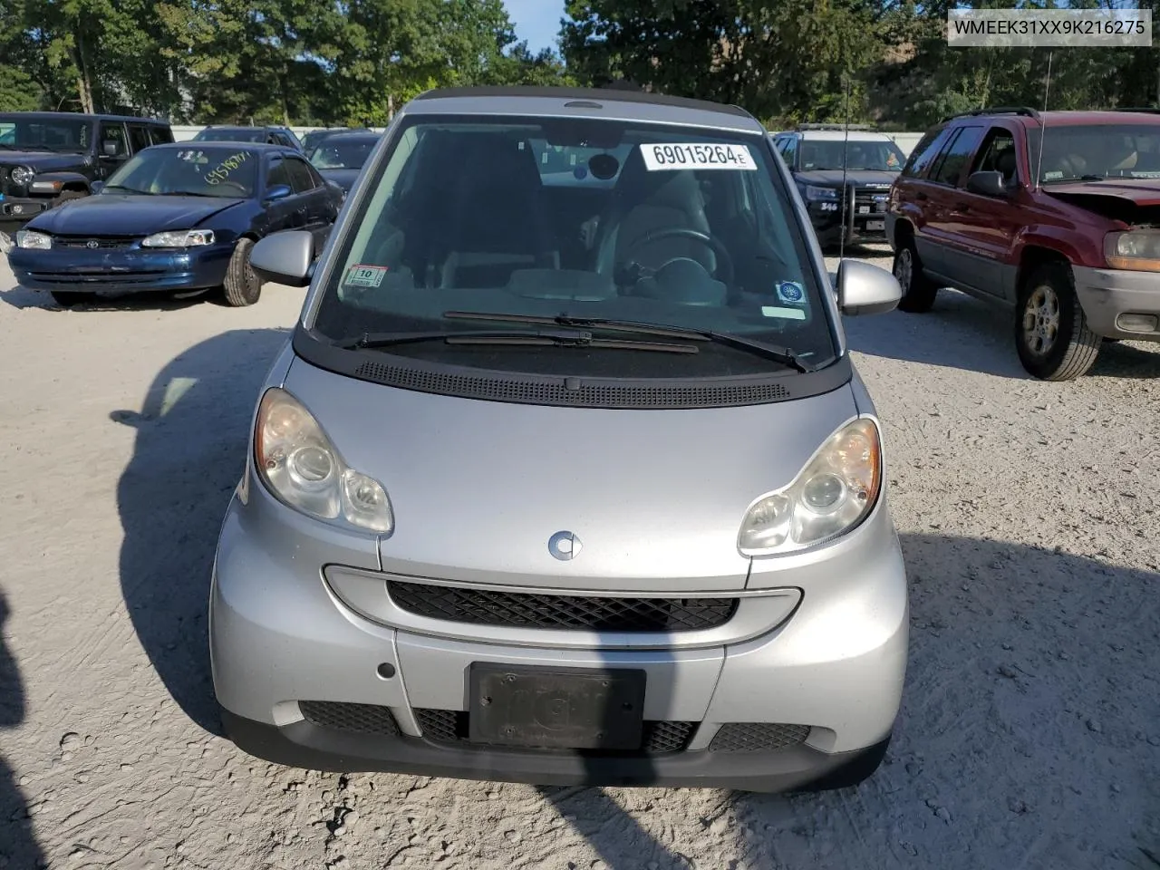 WMEEK31XX9K216275 2009 Smart Fortwo Passion