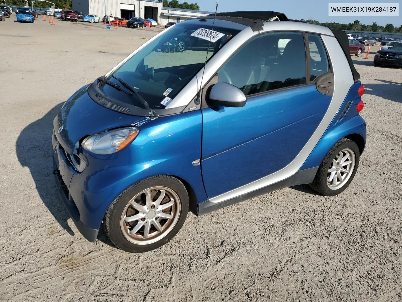 WMEEK31X19K284187 2009 Smart Fortwo Passion