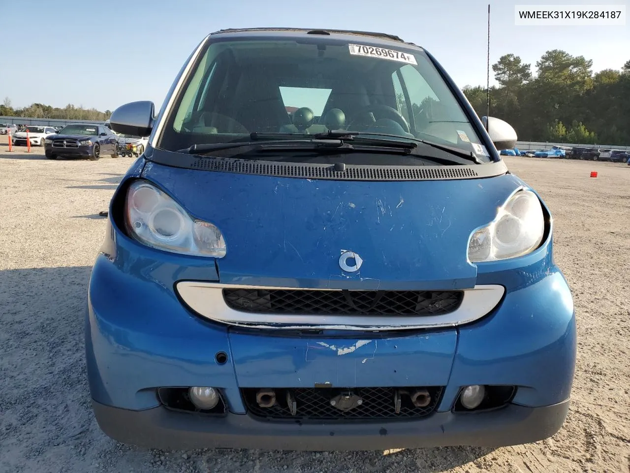 WMEEK31X19K284187 2009 Smart Fortwo Passion