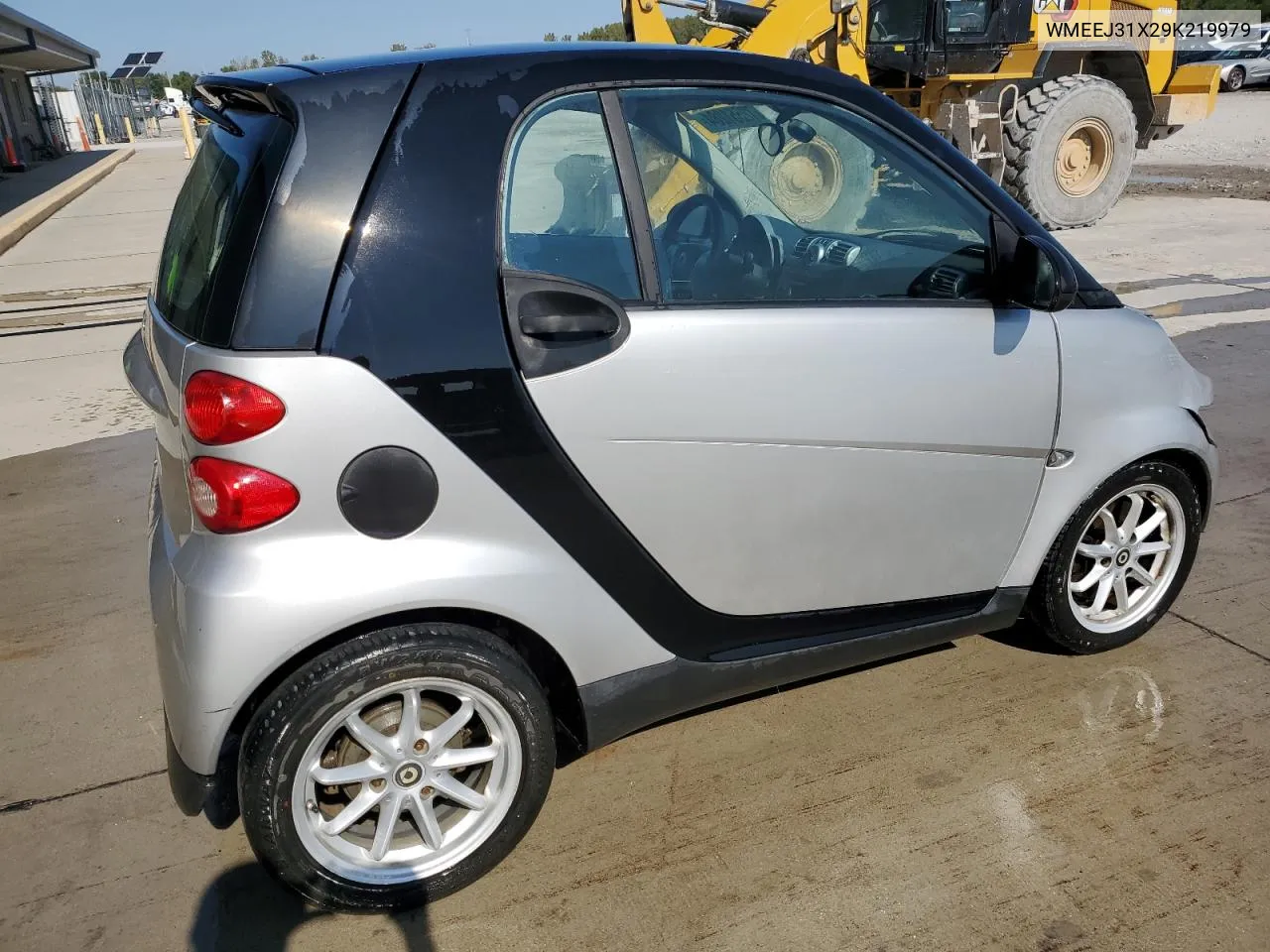 2009 Smart Fortwo Pure VIN: WMEEJ31X29K219979 Lot: 72551284