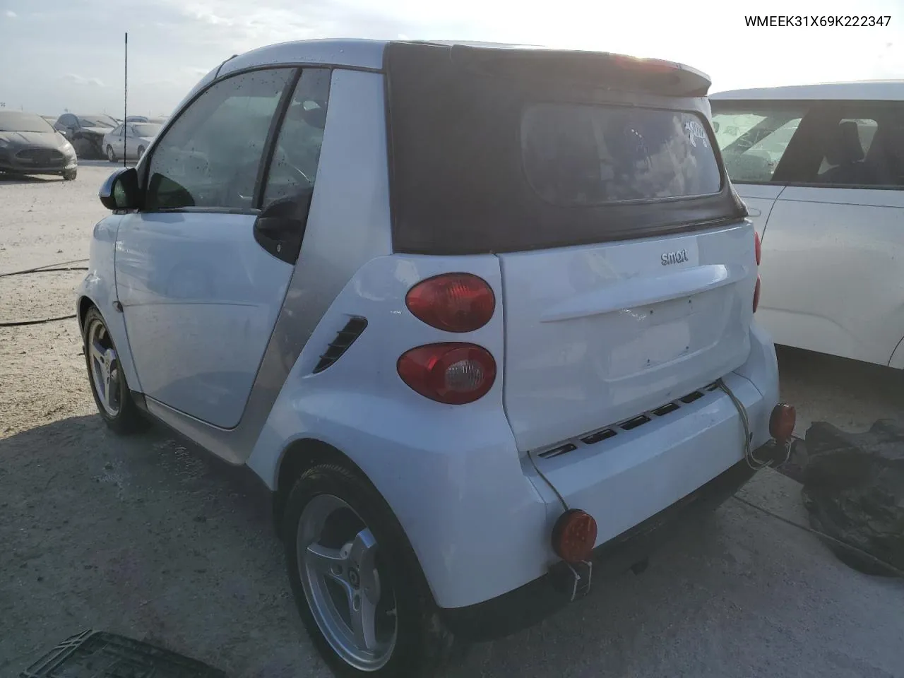 2009 Smart Fortwo Passion VIN: WMEEK31X69K222347 Lot: 74204894