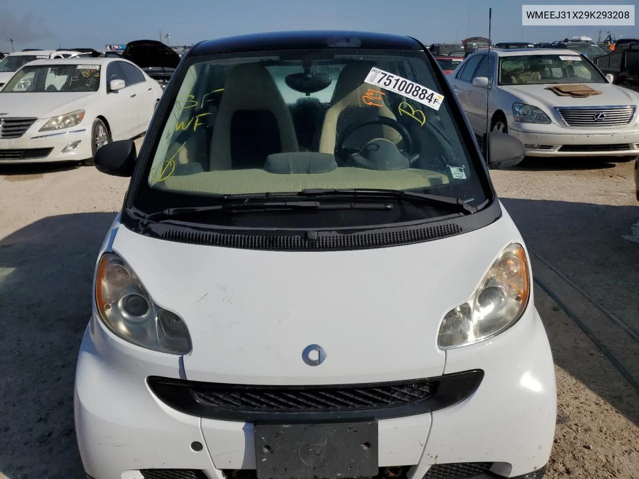 WMEEJ31X29K293208 2009 Smart Fortwo Pure