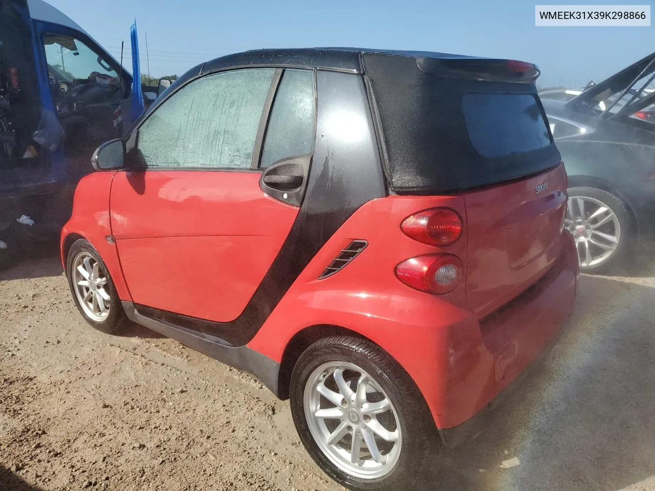 WMEEK31X39K298866 2009 Smart Fortwo Passion