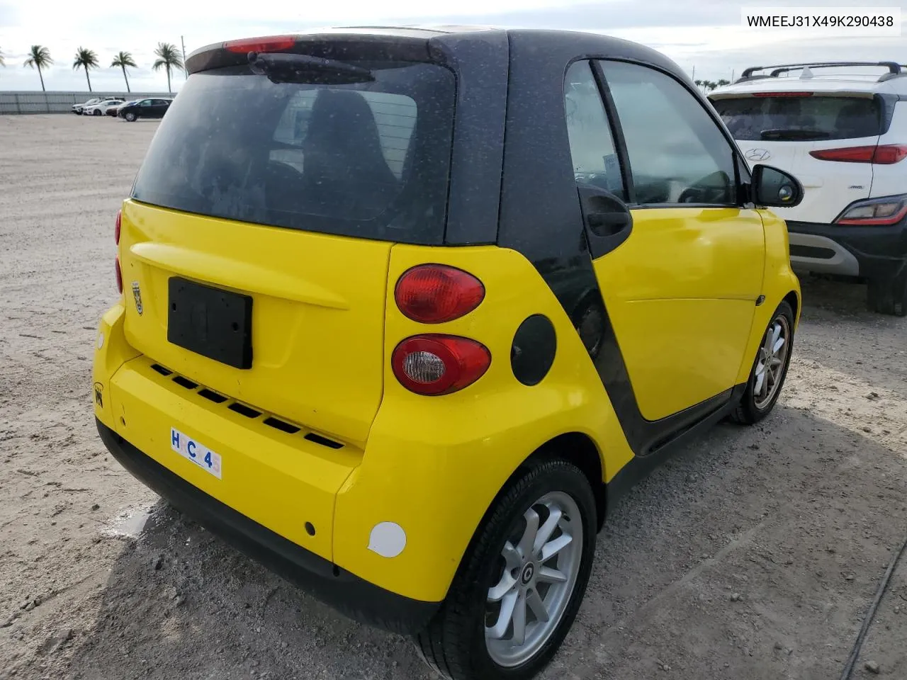 2009 Smart Fortwo Pure VIN: WMEEJ31X49K290438 Lot: 78066794