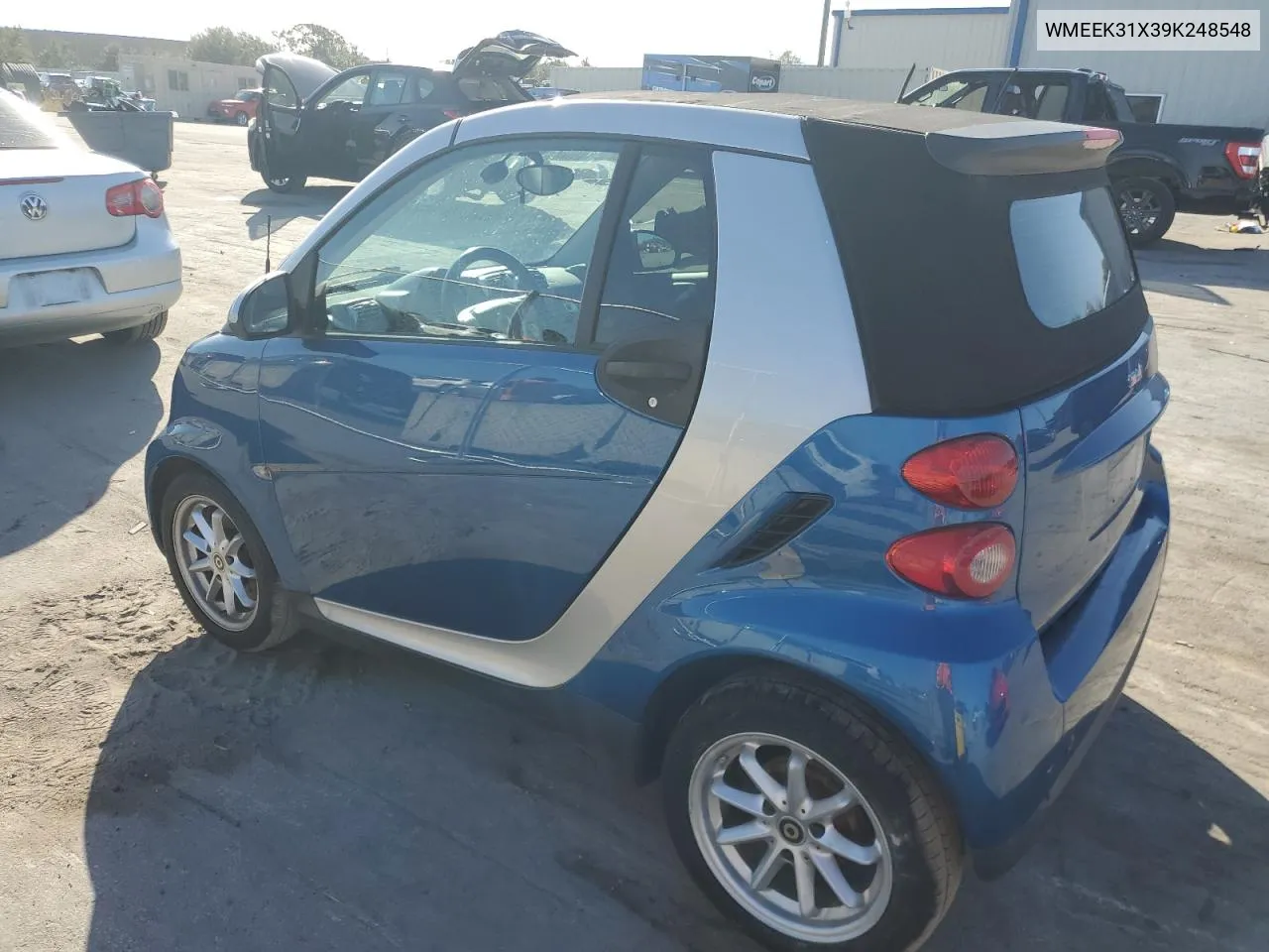 2009 Smart Fortwo Passion VIN: WMEEK31X39K248548 Lot: 79048824