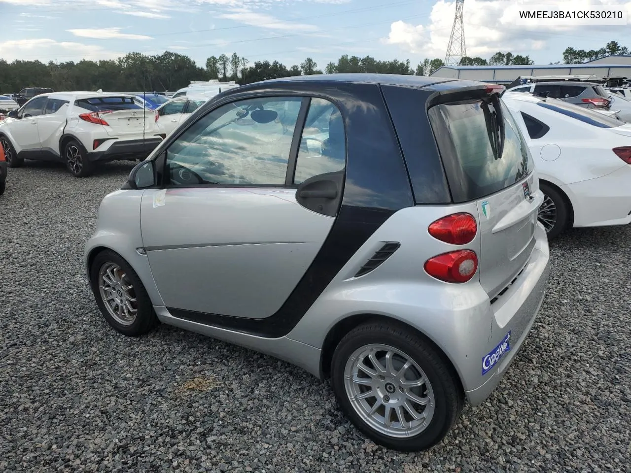 WMEEJ3BA1CK530210 2012 Smart Fortwo Pure