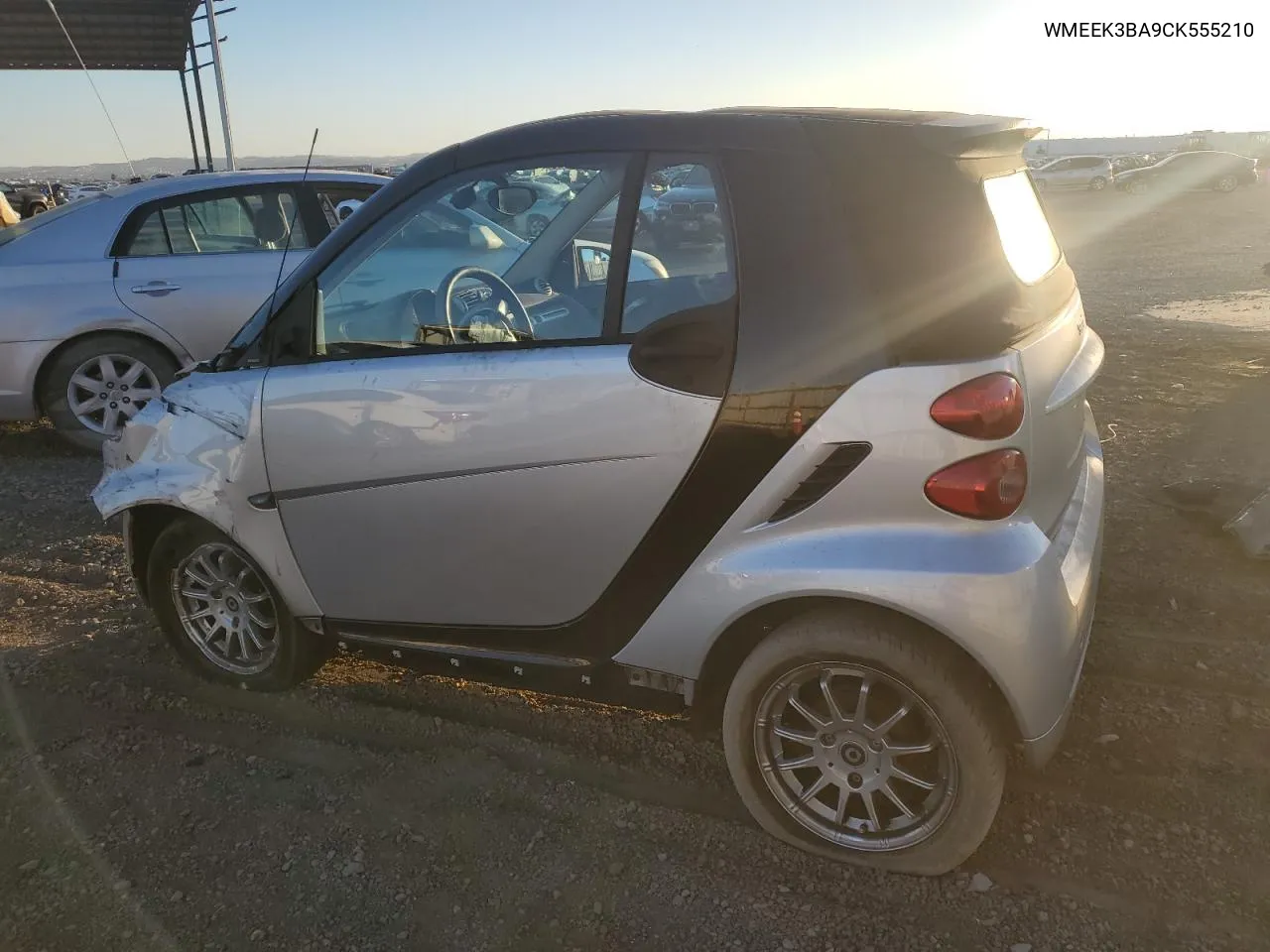 2012 Smart Fortwo Passion VIN: WMEEK3BA9CK555210 Lot: 79574804