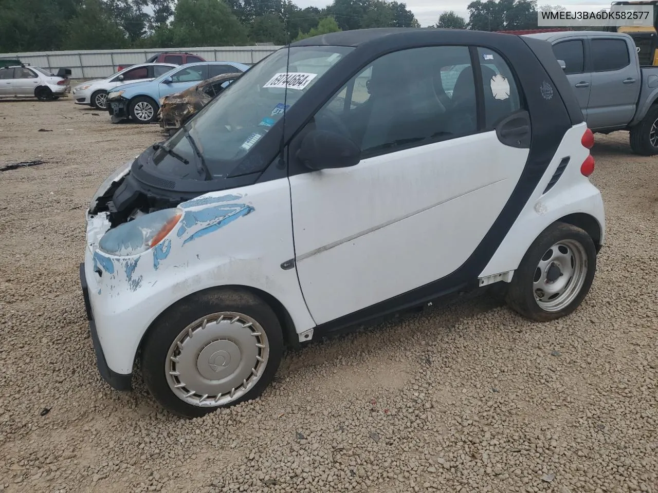 WMEEJ3BA6DK582577 2013 Smart Fortwo Pure