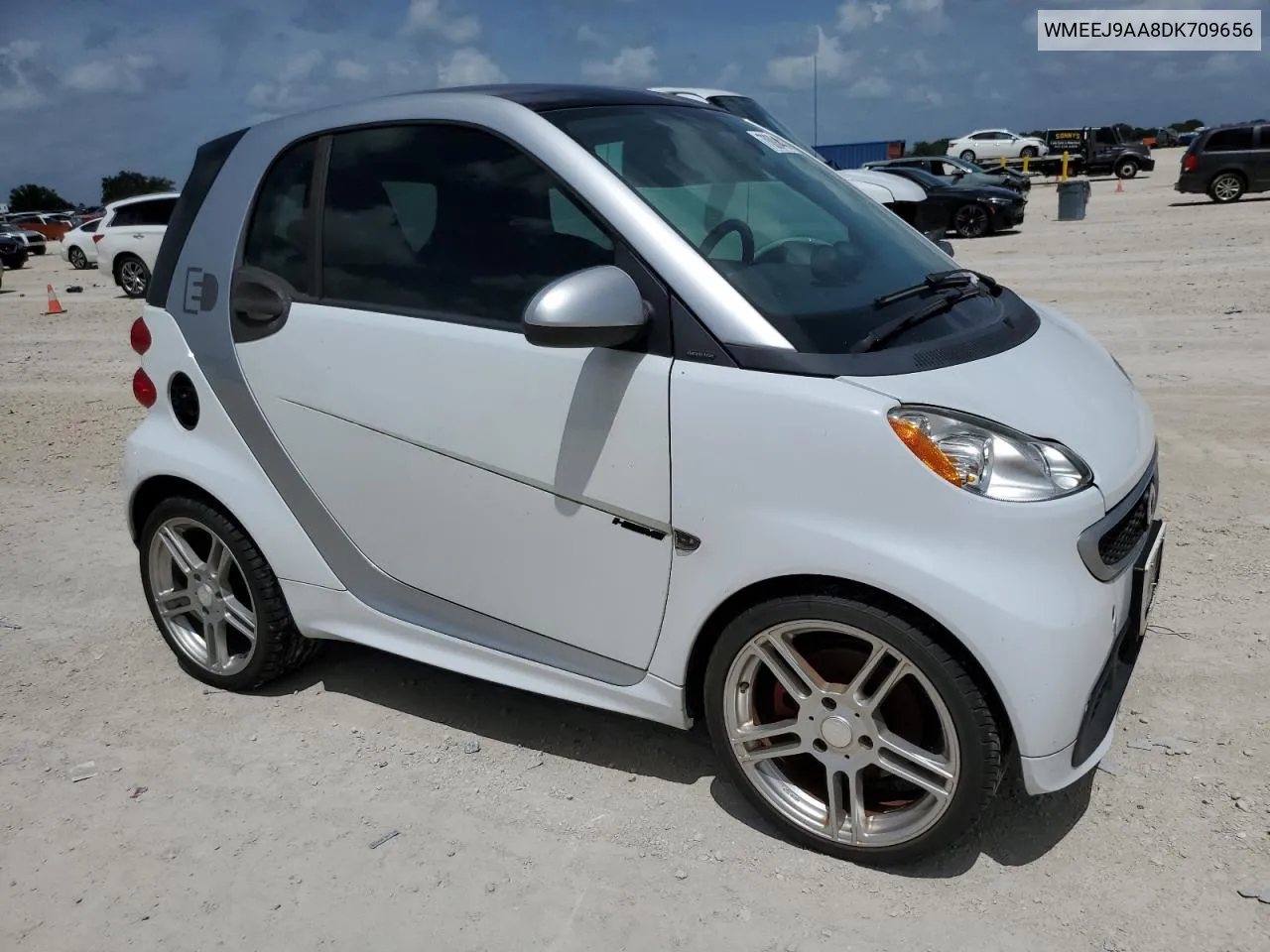 2013 Smart Fortwo VIN: WMEEJ9AA8DK709656 Lot: 70084414