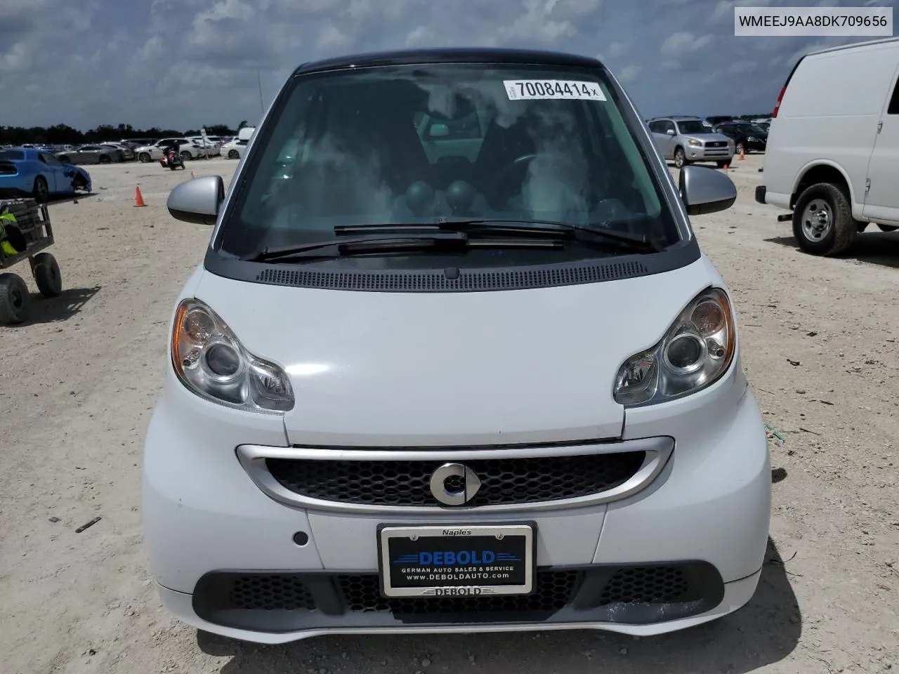 2013 Smart Fortwo VIN: WMEEJ9AA8DK709656 Lot: 70084414