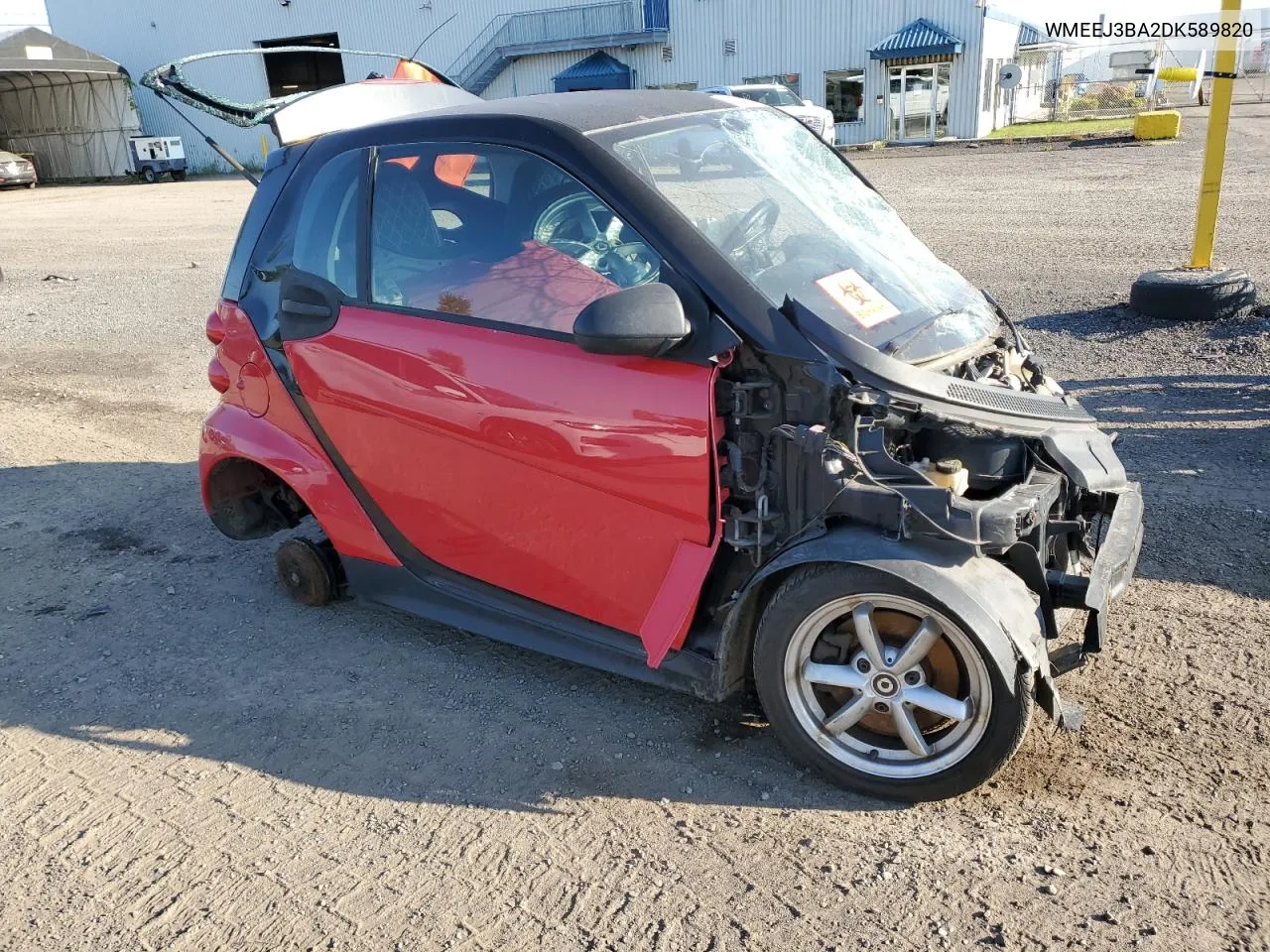 WMEEJ3BA2DK589820 2013 Smart Fortwo Pure