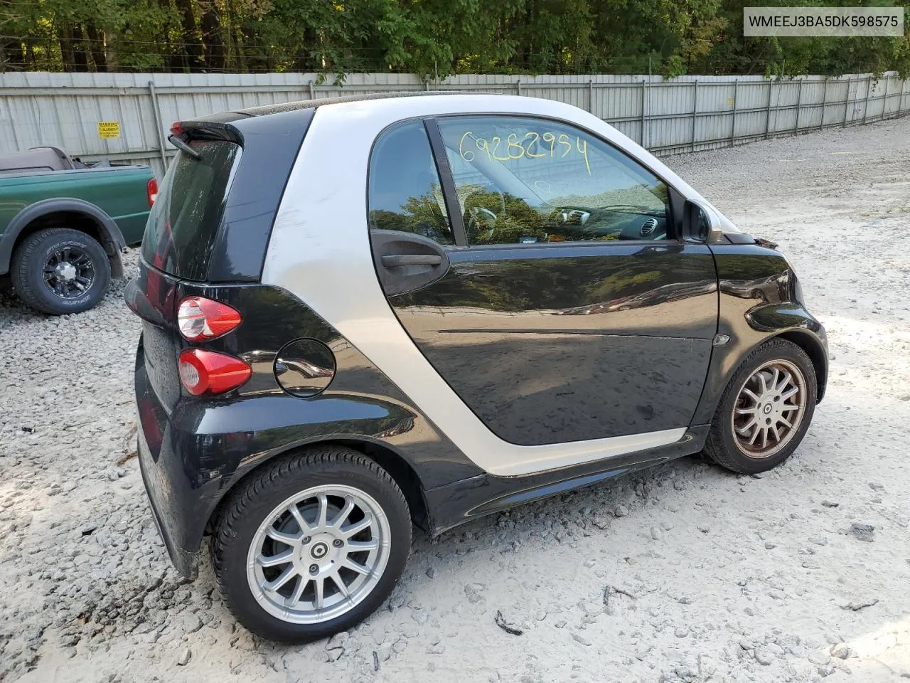 WMEEJ3BA5DK598575 2013 Smart Fortwo Pure