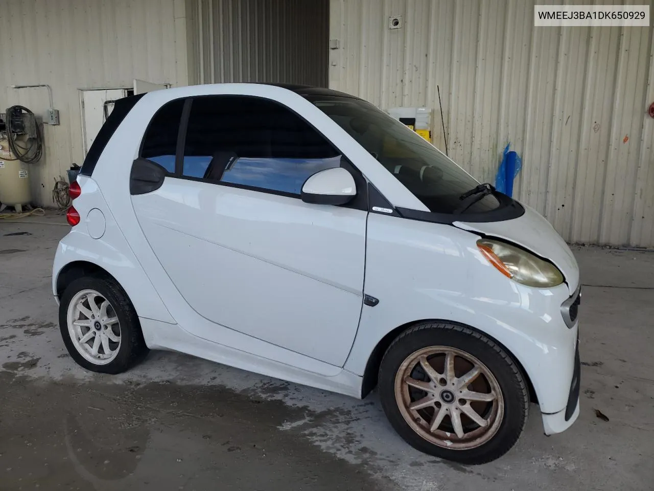 2013 Smart Fortwo Pure VIN: WMEEJ3BA1DK650929 Lot: 72318444