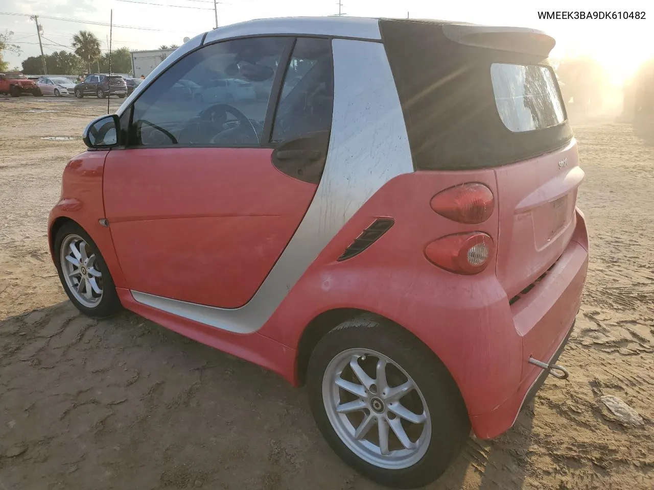 2013 Smart Fortwo Passion VIN: WMEEK3BA9DK610482 Lot: 74207324