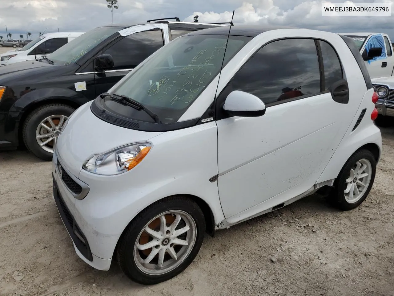 WMEEJ3BA3DK649796 2013 Smart Fortwo Pure