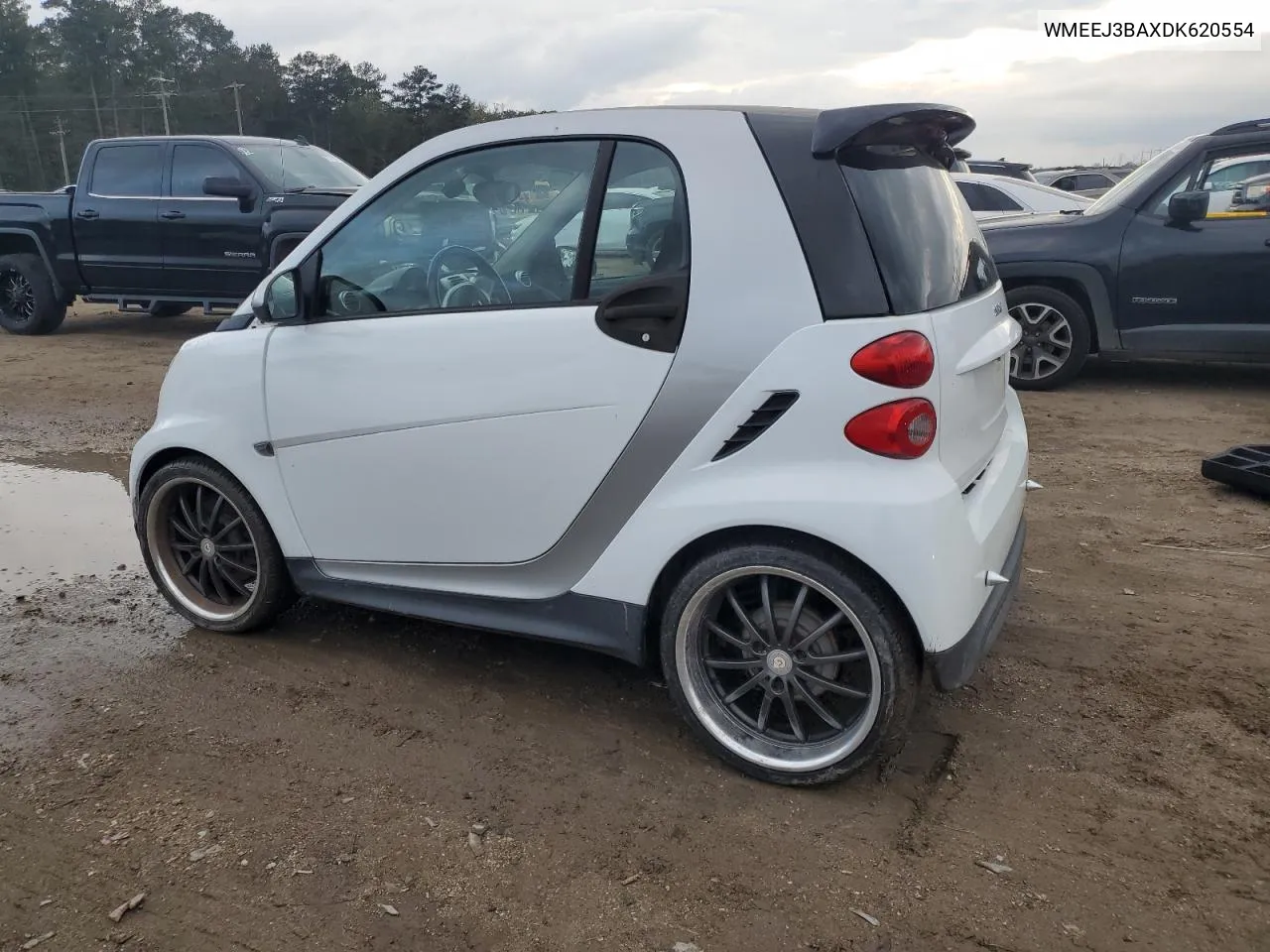 2013 Smart Fortwo Pure VIN: WMEEJ3BAXDK620554 Lot: 79158584