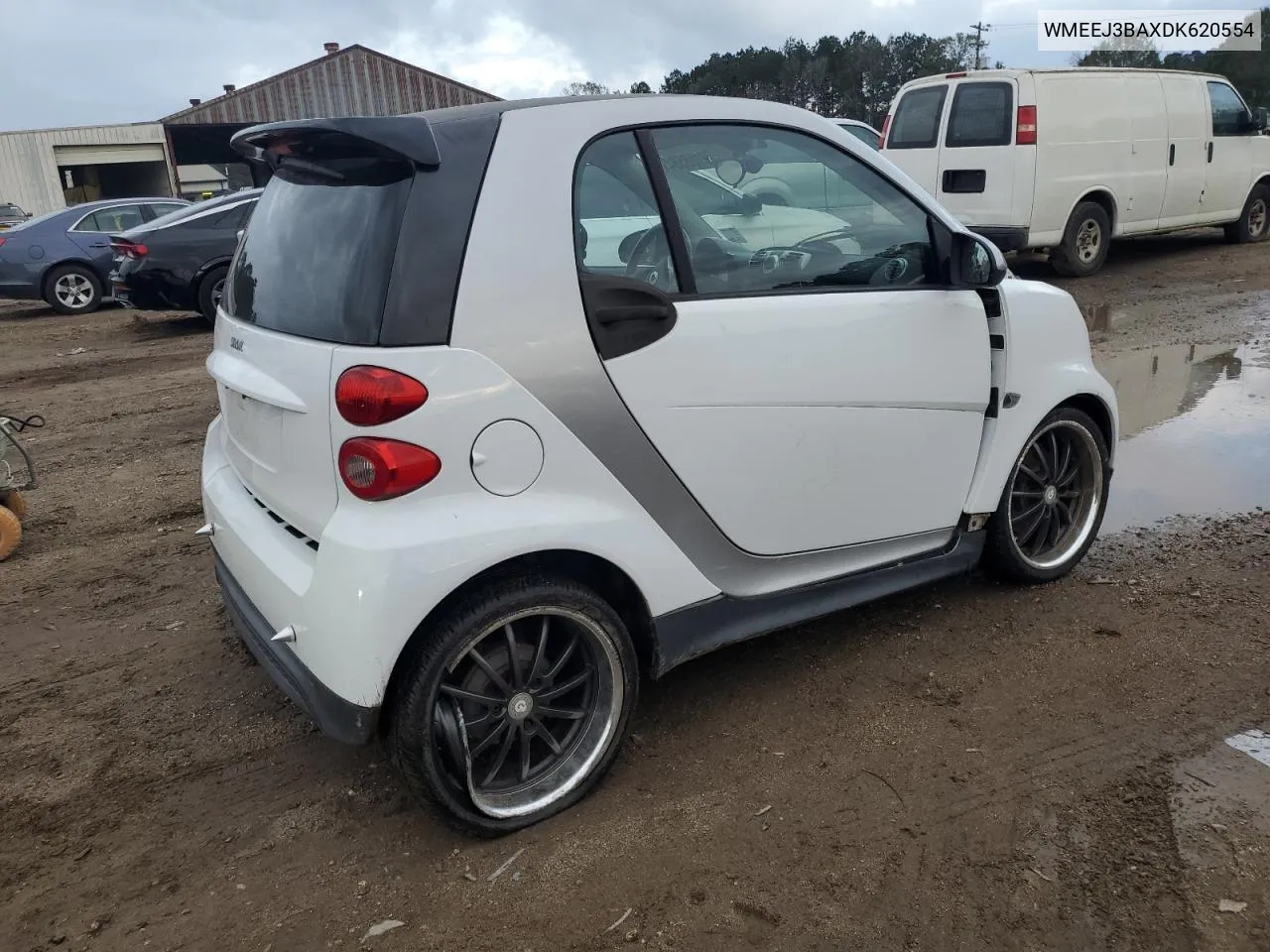 2013 Smart Fortwo Pure VIN: WMEEJ3BAXDK620554 Lot: 79158584