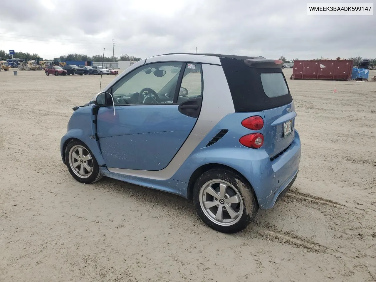 2013 Smart Fortwo Passion VIN: WMEEK3BA4DK599147 Lot: 79648274