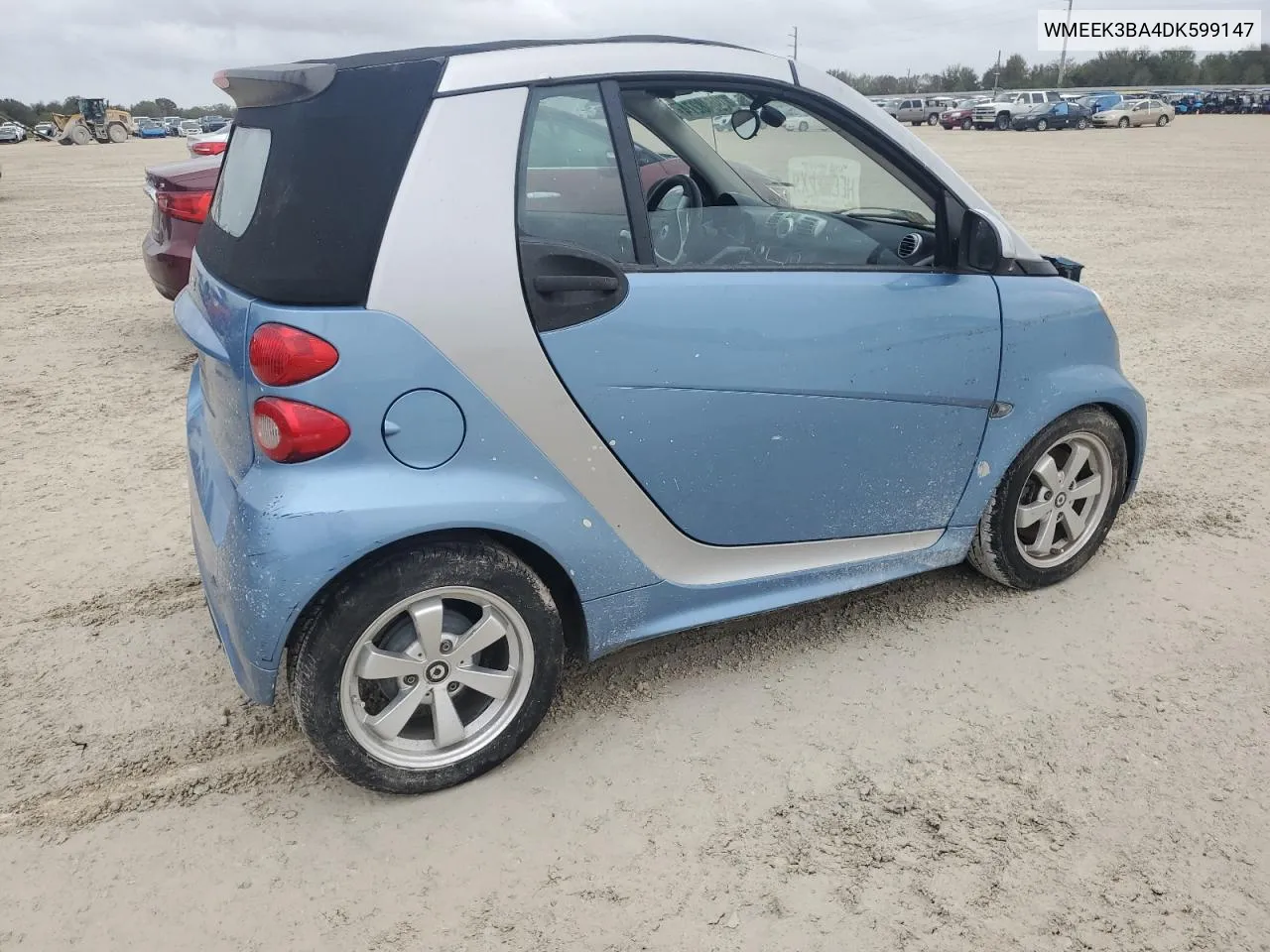 2013 Smart Fortwo Passion VIN: WMEEK3BA4DK599147 Lot: 79648274