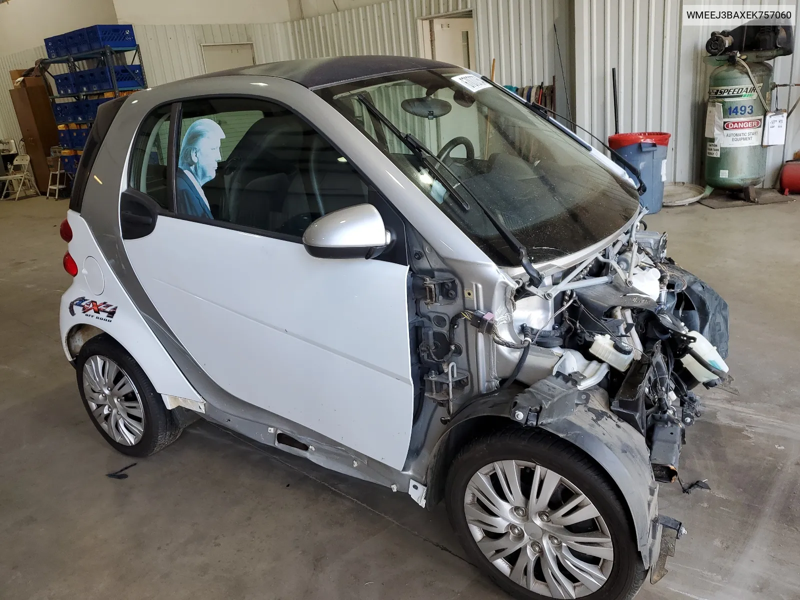 2014 Smart Fortwo Pure VIN: WMEEJ3BAXEK757060 Lot: 67070754