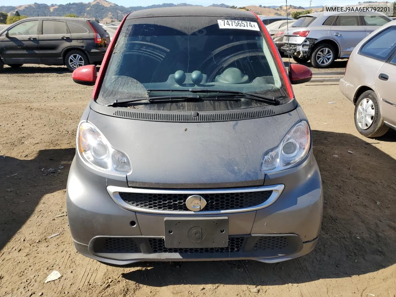 WMEEJ9AA6EK792201 2014 Smart Fortwo