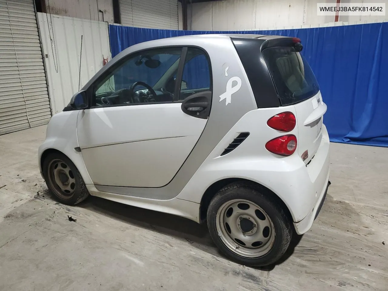 2015 Smart Fortwo Pure VIN: WMEEJ3BA5FK814542 Lot: 72978714