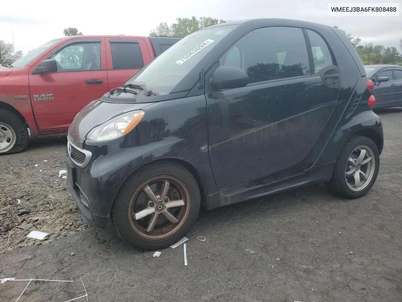 WMEEJ3BA6FK808488 2015 Smart Fortwo Pure