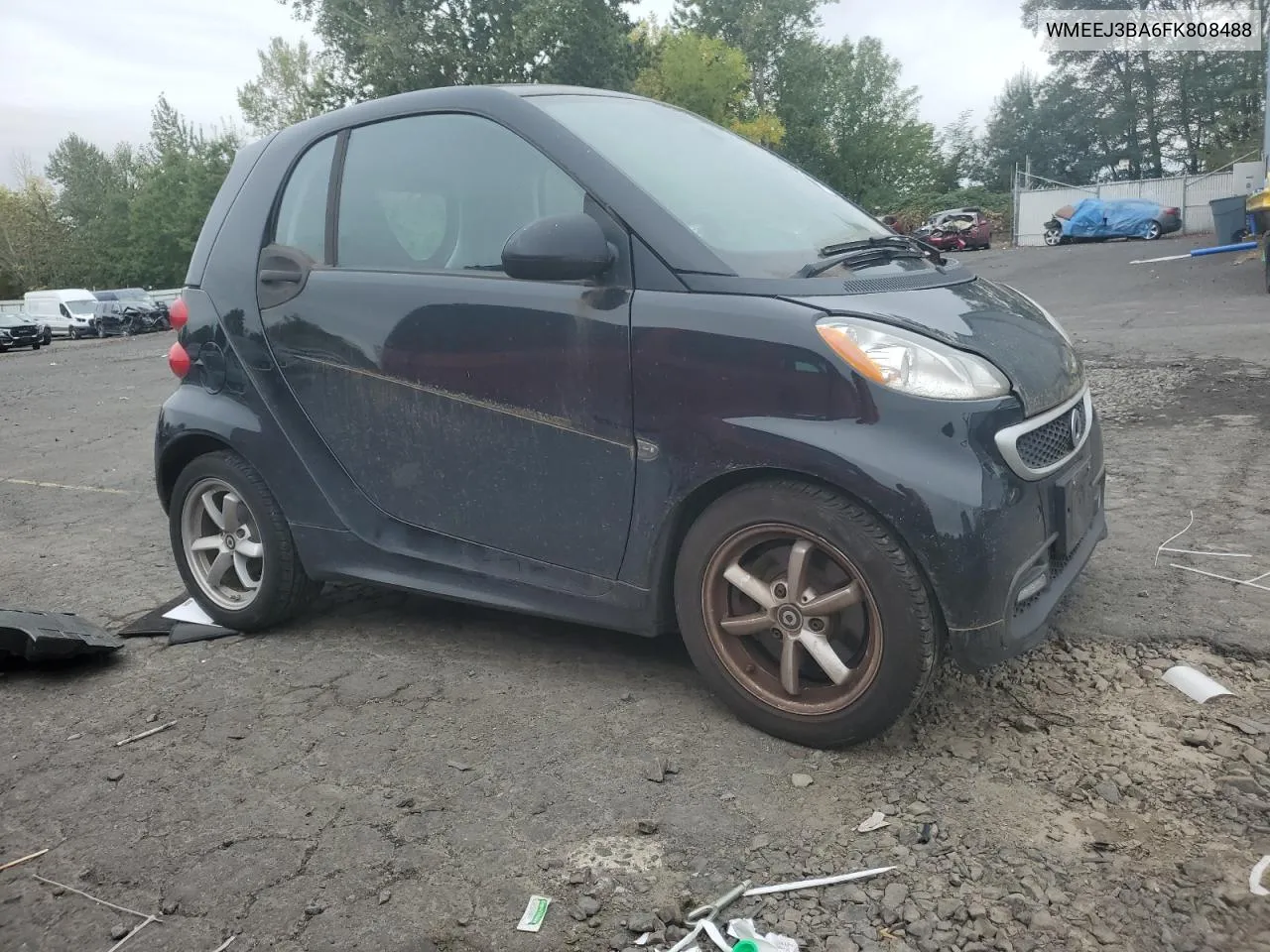 WMEEJ3BA6FK808488 2015 Smart Fortwo Pure