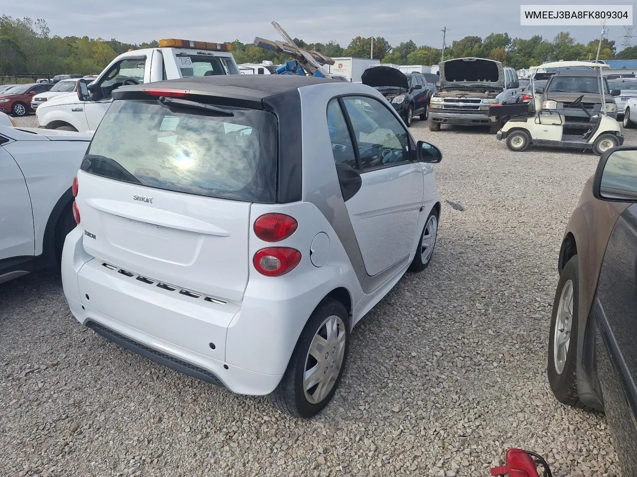 2015 Smart Fortwo Pure VIN: WMEEJ3BA8FK809304 Lot: 76600404