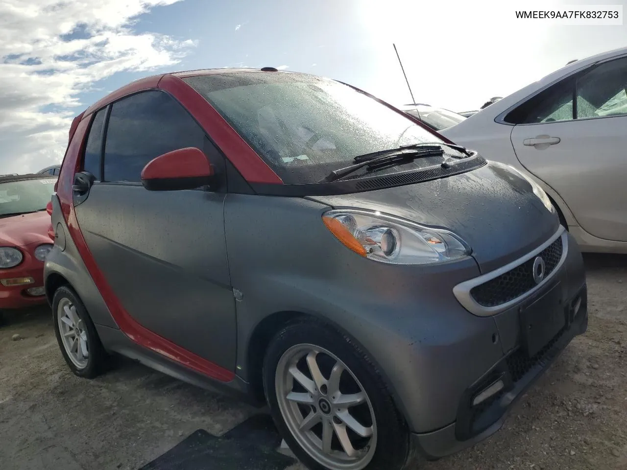 2015 Smart Fortwo VIN: WMEEK9AA7FK832753 Lot: 76957204