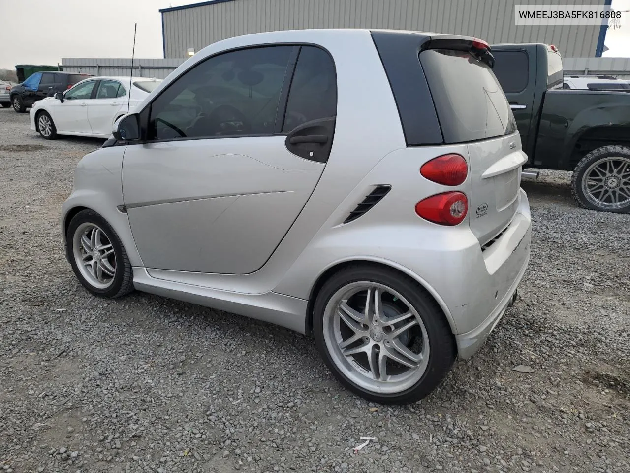 2015 Smart Fortwo Pure VIN: WMEEJ3BA5FK816808 Lot: 78575454