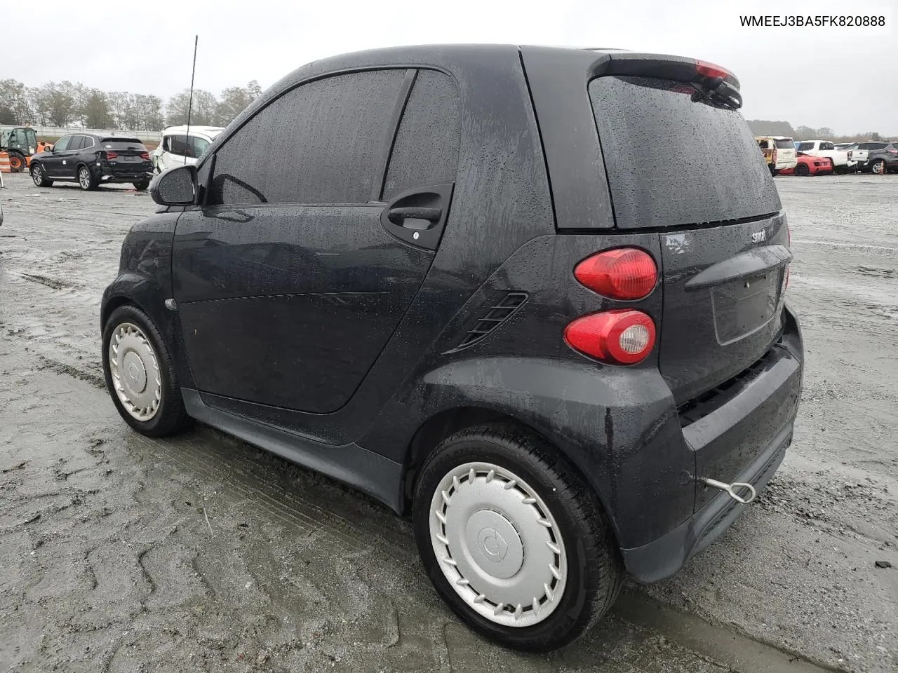 2015 Smart Fortwo Pure VIN: WMEEJ3BA5FK820888 Lot: 80967234