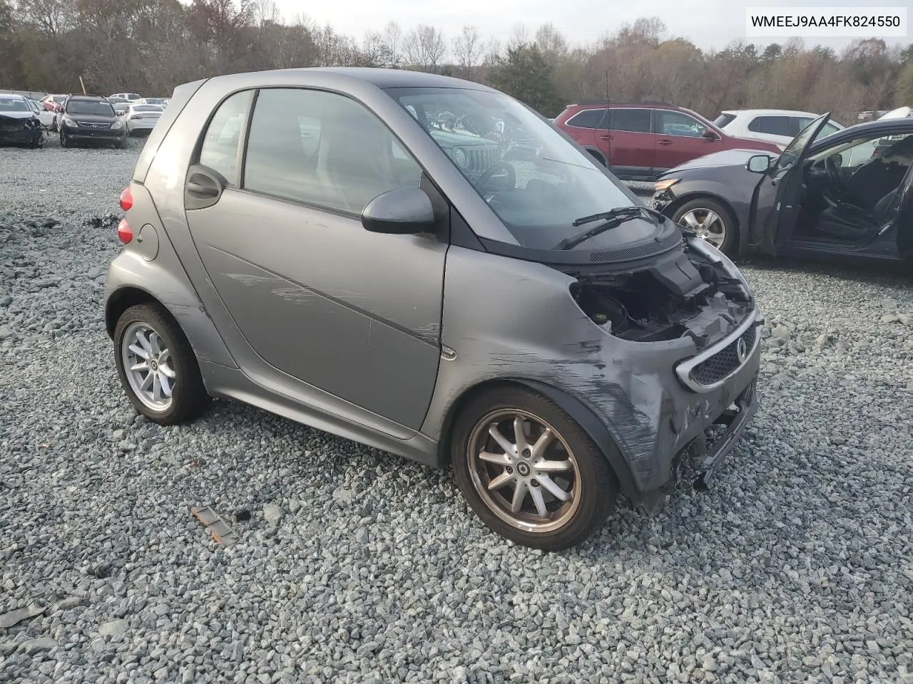 2015 Smart Fortwo VIN: WMEEJ9AA4FK824550 Lot: 81195214