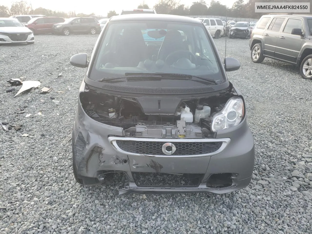 2015 Smart Fortwo VIN: WMEEJ9AA4FK824550 Lot: 81195214