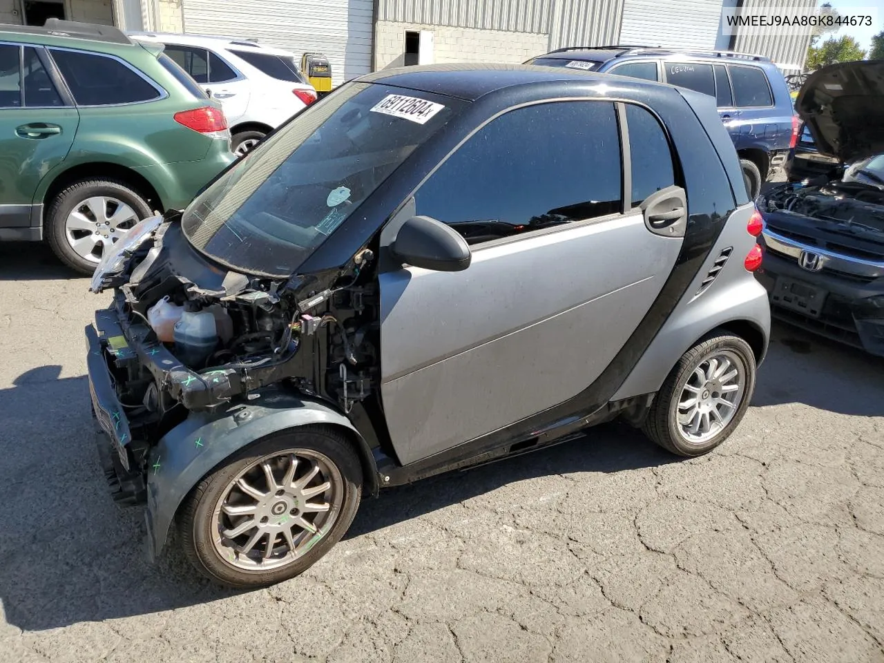 WMEEJ9AA8GK844673 2016 Smart Fortwo