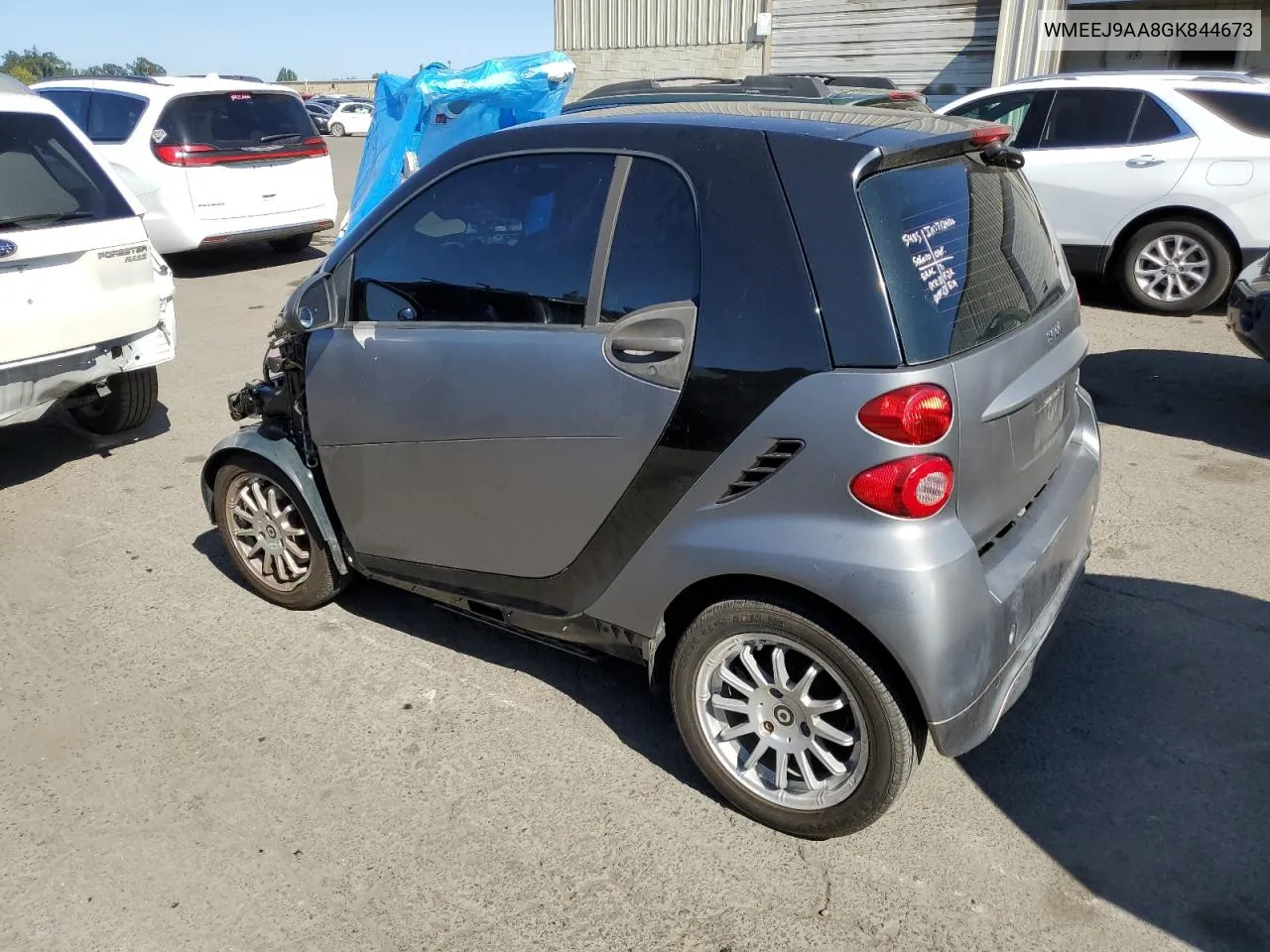 WMEEJ9AA8GK844673 2016 Smart Fortwo