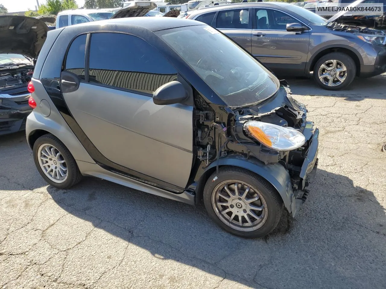 WMEEJ9AA8GK844673 2016 Smart Fortwo