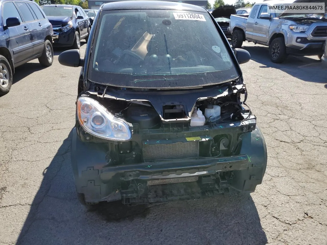 WMEEJ9AA8GK844673 2016 Smart Fortwo