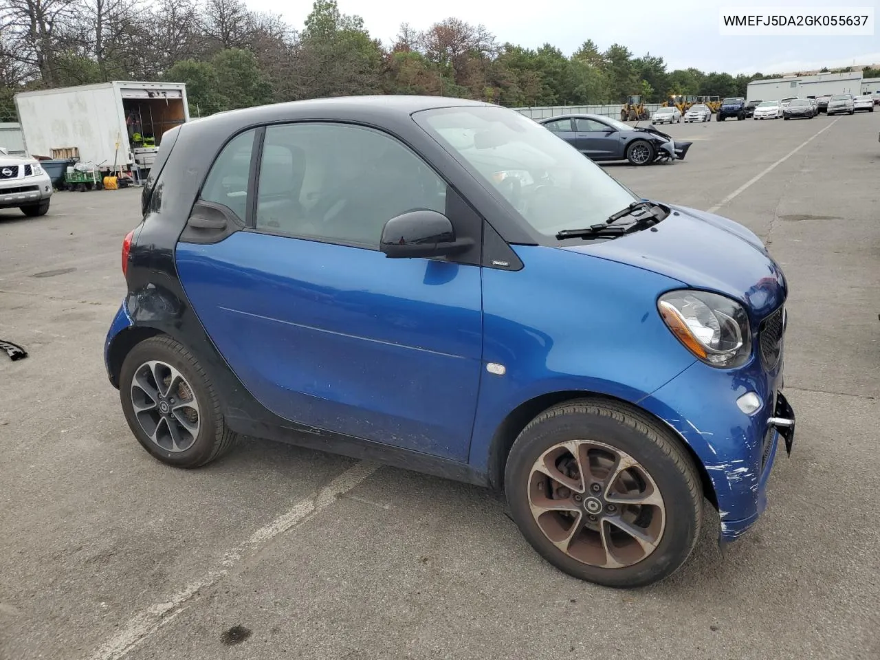 2016 Smart Fortwo VIN: WMEFJ5DA2GK055637 Lot: 71595184