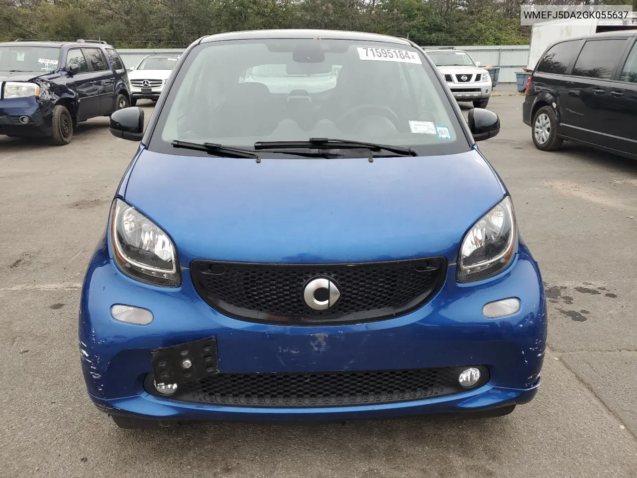 WMEFJ5DA2GK055637 2016 Smart Fortwo