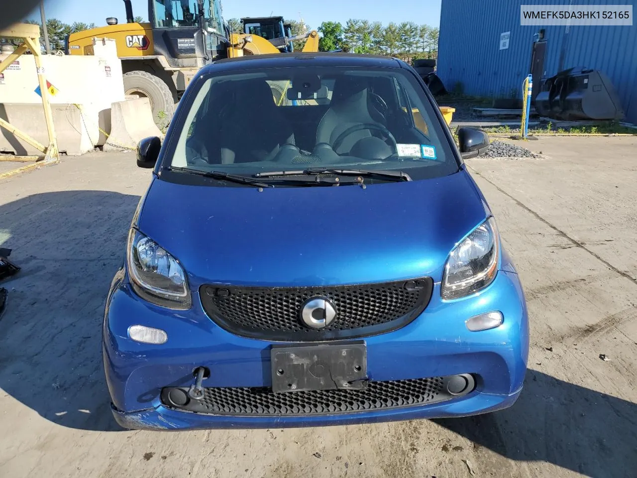 2017 Smart Fortwo VIN: WMEFK5DA3HK152165 Lot: 56188044